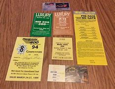 Image result for Fake NASCAR Ticket