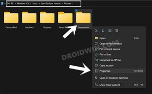 Image result for Screenshots Windows 11 Folder