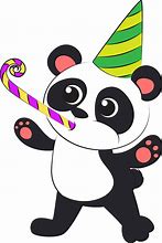 Image result for Birthday Panda Cartoon