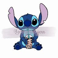 Image result for Stitch iPad Cases Drinking Boba