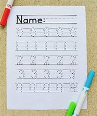 Image result for Tracing Numbers 1-10