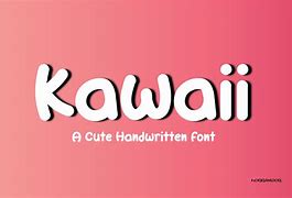 Image result for Cute Kawaii Fonts