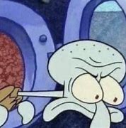 Image result for Squidward Mad Meme