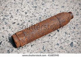 Image result for Old Rusted Rifle Grenade