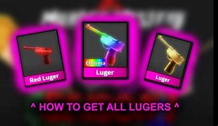 Image result for Murder Mystery 2 Roblox Luger
