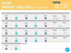 Image result for 30-Day Fitness Calendar Blank Printable