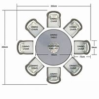Image result for Table for 8 Dimensions Layout