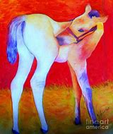 Image result for Impressionistic Horse Painting