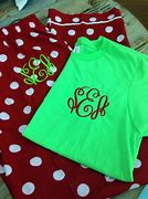 Image result for Monogrammed Christmas Pajamas