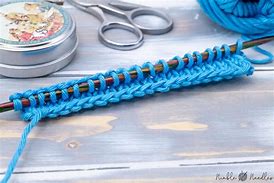 Image result for How to Do a Long Tail Cast On Knitting