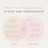 Image result for How to Show Difference Between Vegan and Vegetrian