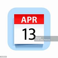 Image result for April 13 Calendar