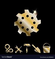 Image result for Gold Gear Icon