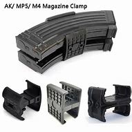 Image result for 1 PC Tactical Mag Clip Connector Clamp Parallel High Dual Magazine