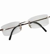 Image result for Cartier Gold Rimless Glasses