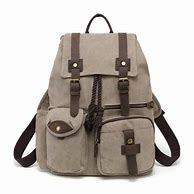 Image result for Khaki Canvas Backpack