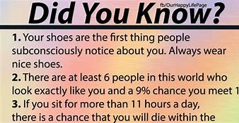 Image result for Most Random Facts