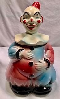 Image result for Clown Cookie Jar