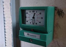 Image result for Punch Time Clock without Ribbon