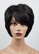 Image result for Short Natural Human Hair Wigs