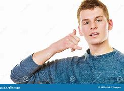 Image result for Call Me Hand Gesture