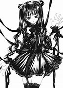 Image result for Goth Creepy Anime Girl