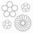 Image result for Paper Flower Templates Printable