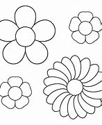 Image result for Free Printable Flower Patterns to Trace