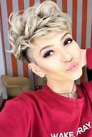 Image result for Curly Hair Undercut