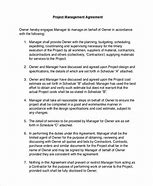 Image result for Management Contract Example