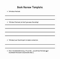 Image result for Professional Book Review Template