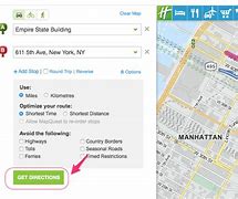 Image result for MapQuest From to Directions Mileage