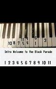 Image result for Wasy Black Paraid On Piano in Letters