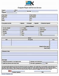 Image result for Computer Service Invoice Template