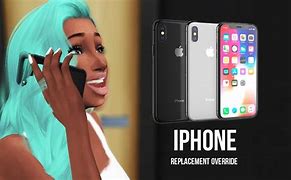 Image result for Sims 4 iPhone X Mod