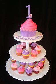 Image result for 1st Birthday Cupcakes