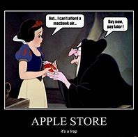 Image result for Snow White Meme Apple