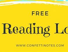 Image result for Free Printable Reading Log with Summary