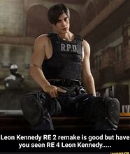 Image result for Resident Evil Leon Kennedy Meme