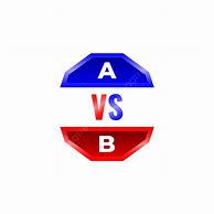 Image result for A versus B Template