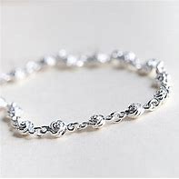Image result for Silver Chain Bracelets for Women