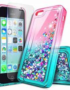 Image result for iPhone 5C Liquid Glitter Case