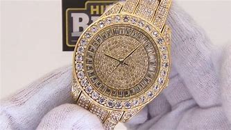 Image result for Gold Blingy Fake Watch