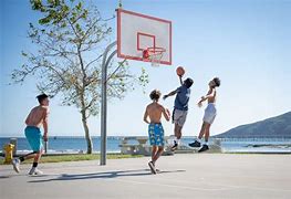 Image result for Playing Basketball with Friends