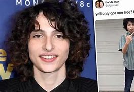 Image result for Finn Wolfhard Middle Finger Meme