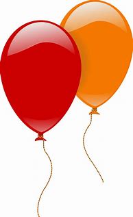 Image result for 2 Balloons Clip Art