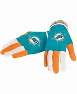 Image result for Miami Dolphins Football Gloves