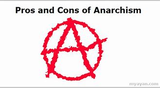 Image result for Anarchy Pros and Cons