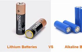 Image result for Lithium Batteries vs Alkaline Batteries