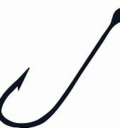 Image result for Small Fish Hook Outline